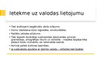 Presentations 'Dzīve bilingvālajā vidē - ietekme uz valodas lietojumu', 3.