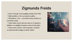 Presentations 'Zigmunds Freids: sapņu analīze', 2.