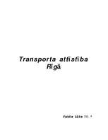 Research Papers 'Rīgas transports', 1.