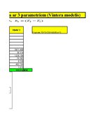 Summaries, Notes 'Eksponenciālā izlīdzināšana ar trīs parametriem (Vintera modelis)', 3.