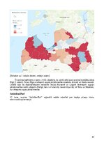 Research Papers '14. Saeimas vēlēšanu kandidātu ģeogrāfiskais izvietojums attiecībā pret Latvijas', 23.