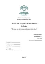 Research Papers 'Betons un tā izmantošana celtniecībā', 1.