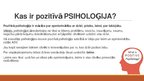 Presentations 'Pozitīvā psiholoģija', 2.