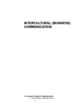 Research Papers 'Intercultural (Business) Communication', 1.