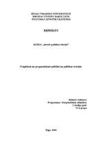 Research Papers 'Utopiskais un pragmatiskais politikā un politikas teorijās', 1.