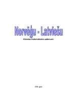 Summaries, Notes 'Matemātiskie uzdevumi norvēģu un latviešu valodā', 1.