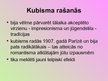 Presentations 'Kubisms', 3.