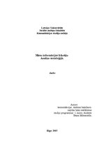 Research Papers 'Masu informācijas līdzekļu analīze socioloģijā', 1.