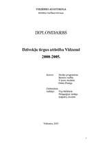 Term Papers 'Dzīvokļu tirgus attīstība Vidzemē 2000.-2005.g.', 10.