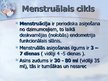 Presentations 'Menstruālais cikls', 3.