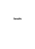 Summaries, Notes 'Insults', 1.