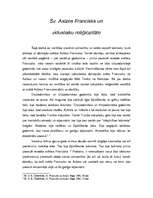 Research Papers 'Svētais Asīzes Francisks un viduslaiku reliģiozitāte', 1.