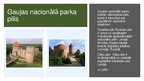 Presentations 'Gaujas Nacionālais parks', 16.