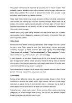 Essays 'The internet: opportunity and risk', 7.