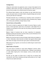 Essays 'The internet: opportunity and risk', 12.