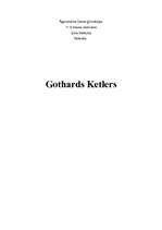 Research Papers 'Gothards Ketlers', 1.