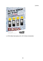 Research Papers 'Mobilo sakaru operatora "Tele 2" reklāmas efektivitāte', 14.