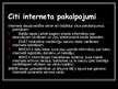 Presentations 'Internets un tā pakalpojuma veidi', 24.