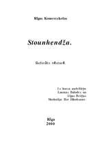 Research Papers 'Stounhedža', 1.