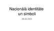 Presentations 'Nacionālā identitāte un simboli', 1.