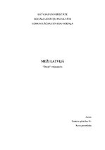 Summaries, Notes 'Meži Latvijā', 1.