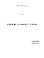 Research Papers 'Seksuālā un reproduktīvā veselība', 1.