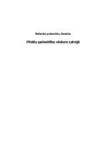 Research Papers 'Pilsētu pašvaldību vēsture Latvijā', 1.