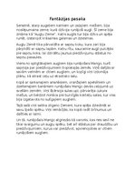 Essays 'Fantāzijas pasaka', 1.