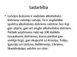 Presentations 'Cenu politika a/s "Latvijas Balzams"', 3.