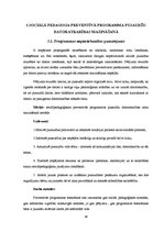 Term Papers 'Sociālā pedagoga preventīvais darbs pusaudžu datoratkarības mazināšanā', 46.