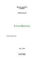 Research Papers 'Latvijas Krājbanka', 1.
