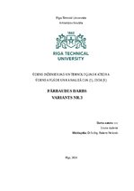 Research Papers 'Pārbaudes darbs "Kanalizācija un ūdensapgāde"', 1.