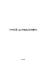 Research Papers 'Hronisks glomerulonefrīts', 1.