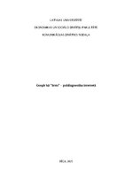 Research Papers 'Google kā “ārsts” -  pašdiagnostika internetā', 1.