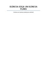 Business Plans 'Mobilais auto kopšanas pakalpojums pilsētvidē', 1.