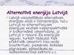 Presentations 'Alternatīvie enerģijas veidi', 15.
