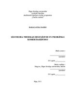 Term Papers 'Līgumsoda tiesiskais regulējums un problēmas komercdarījumos', 1.