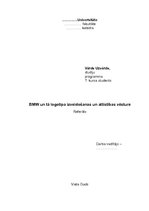 Research Papers 'BMW un tā logotipa izveidošanas un attīstības vēsture', 1.