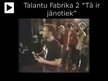 Presentations 'Kultūras fenomens. Dziedāšanas šovi Latvijā', 14.