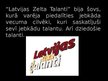 Presentations 'Kultūras fenomens. Dziedāšanas šovi Latvijā', 19.
