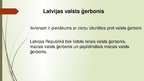 Presentations 'Latvijas valsts simboli', 23.