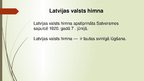 Presentations 'Latvijas valsts simboli', 39.