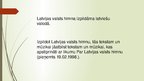Presentations 'Latvijas valsts simboli', 45.