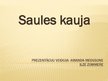 Presentations 'Saules kauja', 1.