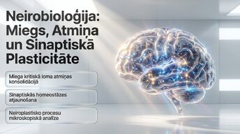 Presentations 'Neirobioloģija: miegs, atmiņa un sinaptiskā plasticitāte', 1.