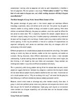 Essays 'Working in groups versus working alone', 2.