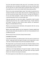Essays 'Working in groups versus working alone', 5.