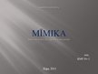 Presentations 'Mīmika', 1.