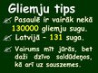 Presentations 'Gliemju tips', 2.