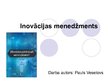 Presentations 'Inovācijas menedžmets', 1.
